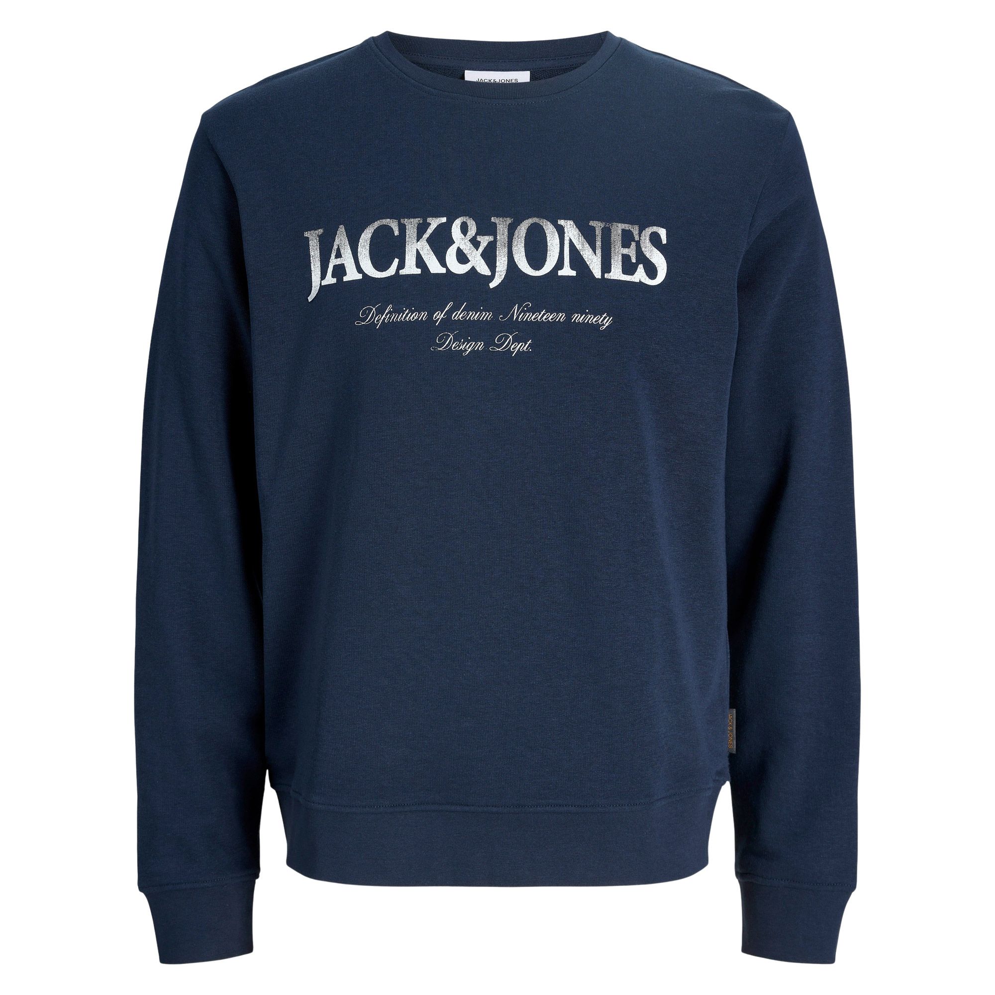 Jack & Jones Devin Daytona Print Sweater Heren (plussize) | PlutoSport
